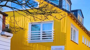 Fassade der Unterkunft