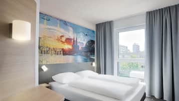 Doppelzimmer | Schreibtisch, kostenloses WLAN, Bettwäsche