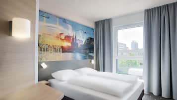 Doppelzimmer | Schreibtisch, kostenloses WLAN, Bettwäsche