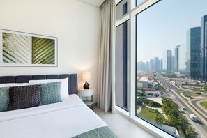 Apartment, 2 Bedrooms | View from room - Maison Privee - Tranquil Apt w/ Mesmerizing Views Cls to Marina (Dubai)