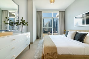 Apartment, 2 Bedrooms | 2 bedrooms, in-room safe, blackout drapes, iron/ironing board