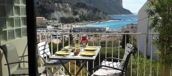 Superb sea view, appt 2CH 'La Rade'Avenue Amiral Ganteaume, Parking.
