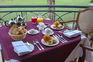 Frokostbuffé er inkludert hver dag