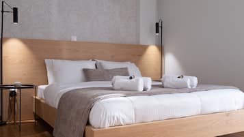 Apartamento de lujo, 4 habitaciones, balcón | 4 dormitorios, ropa de cama de alta calidad, caja fuerte