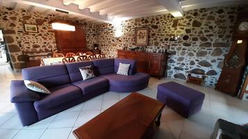 TV, fireplace, ping pong