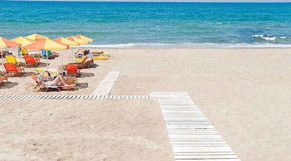 Beach - Linari Villa,a peaceful &cozy 2bdr villa with pool (Agia Triada)