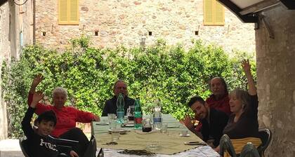 Montaperti is a characteristic 19th century Tuscan villa