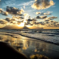 Beach nearby, white sand