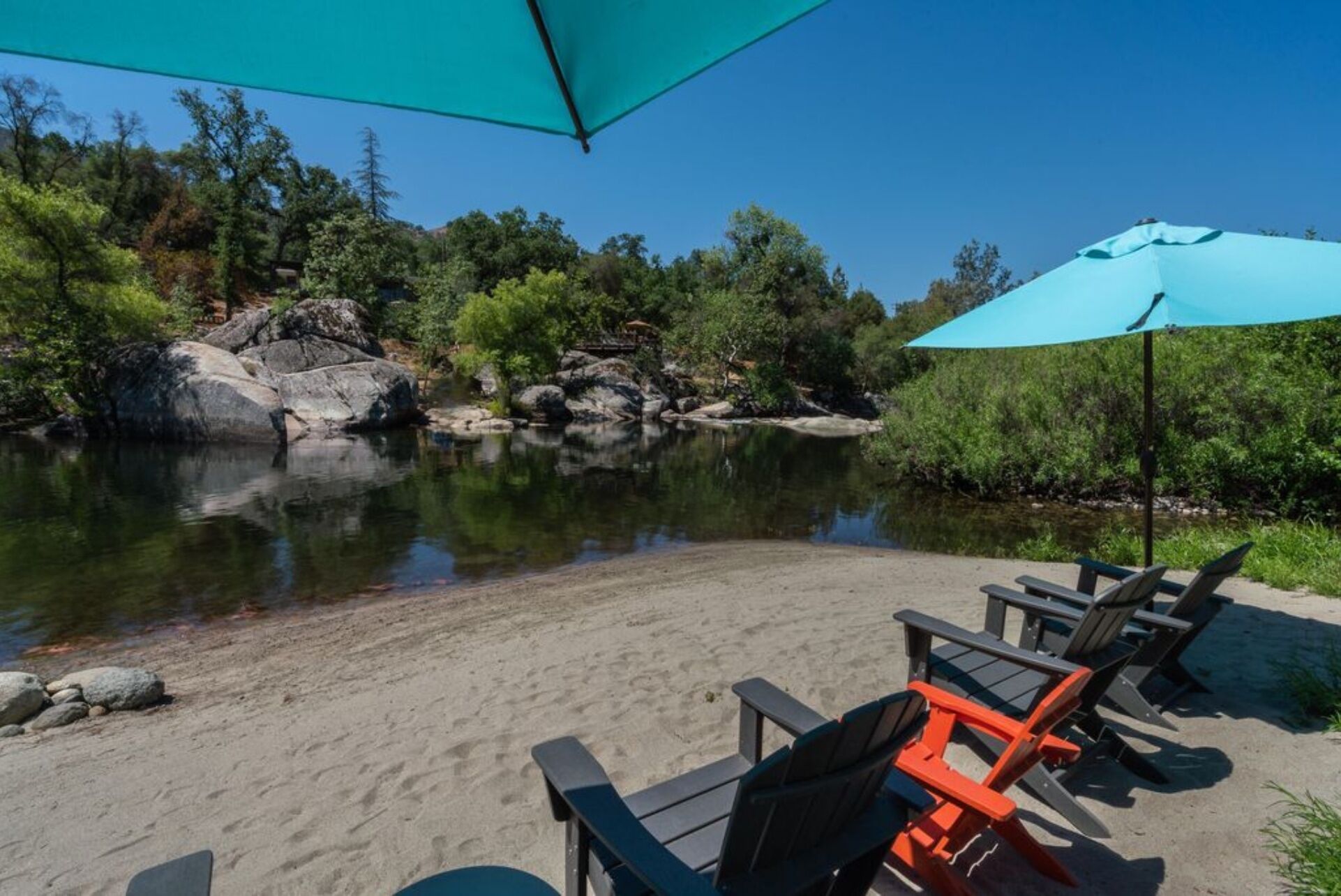 Riverfront Guesthouse with Tranquil Swimming Hole