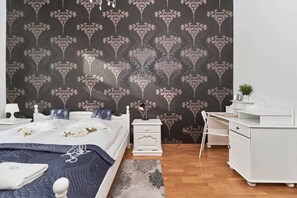 1 chambre, fer et planche à repasser, Wi-Fi, draps fournis