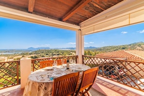 Standard House, Multiple Bedrooms, 2 Bathrooms (La Casa Di Farina With Pool) | Outdoor dining - La Casa Di Farina (Arzachena)
