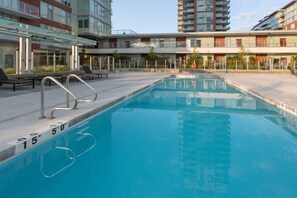 A heated pool - Harbour Views-Beautiful Suite, Exceptional Views, AC and lots of Amenities by Victoria Prime! (Victoria)