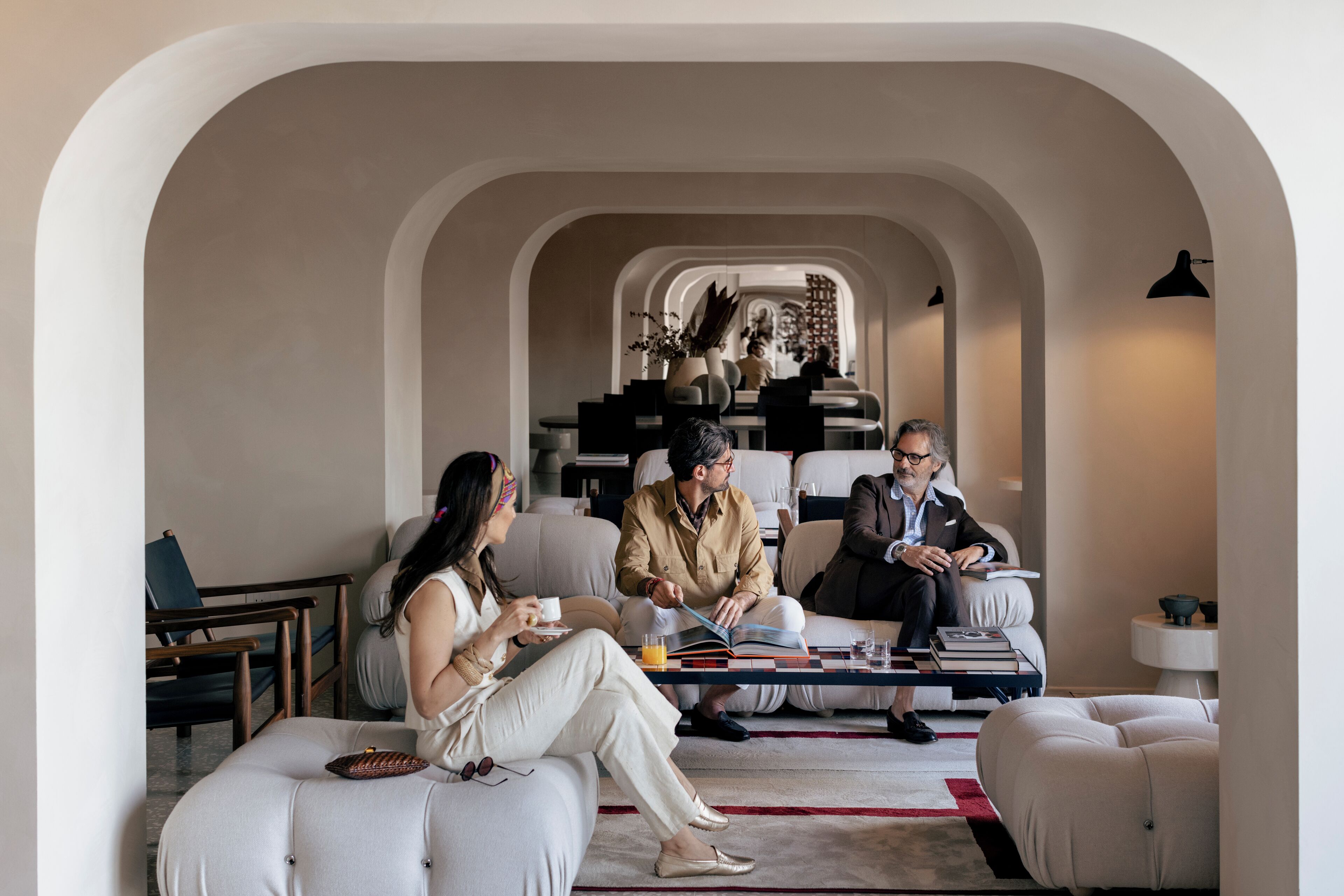 Sitzecke in der Lobby