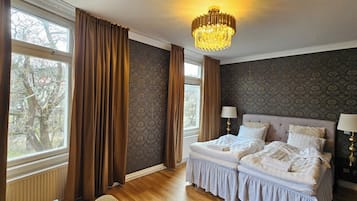 Classic-Doppel- oder -Zweibettzimmer | BĂŒgeleisen/BĂŒgelbrett, kostenloses WLAN