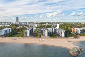 Tæt på stranden