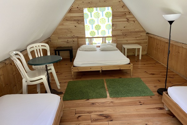 Tienda de campaña familiar