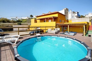 Pool - 'Montemar 2' Vacation Apartment with Sea Views, Shared Pool, and Wi-Fi (Moya)