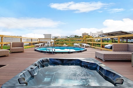 Terrace/patio. Montemar 1: Sea Views, Shared Pool, and Wi-Fi for Your Vacation
