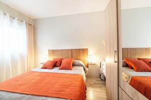 2 habitaciones, tabla de planchar con plancha y wifi gratis