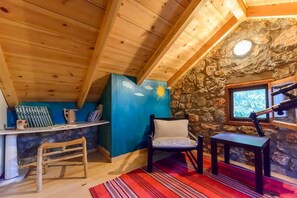 Interior - Pine Forest Chalet 1400m | Cinema & Fireplace (Artemisia)