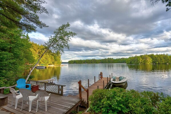 Property grounds - Winnipesaukee Waterfront Home Sleeping for 8 (Moultonborough)