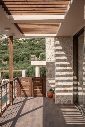 Property grounds - Villa Melissa 2,spacious,private pool, seaview,BBQ (Phalasarna)