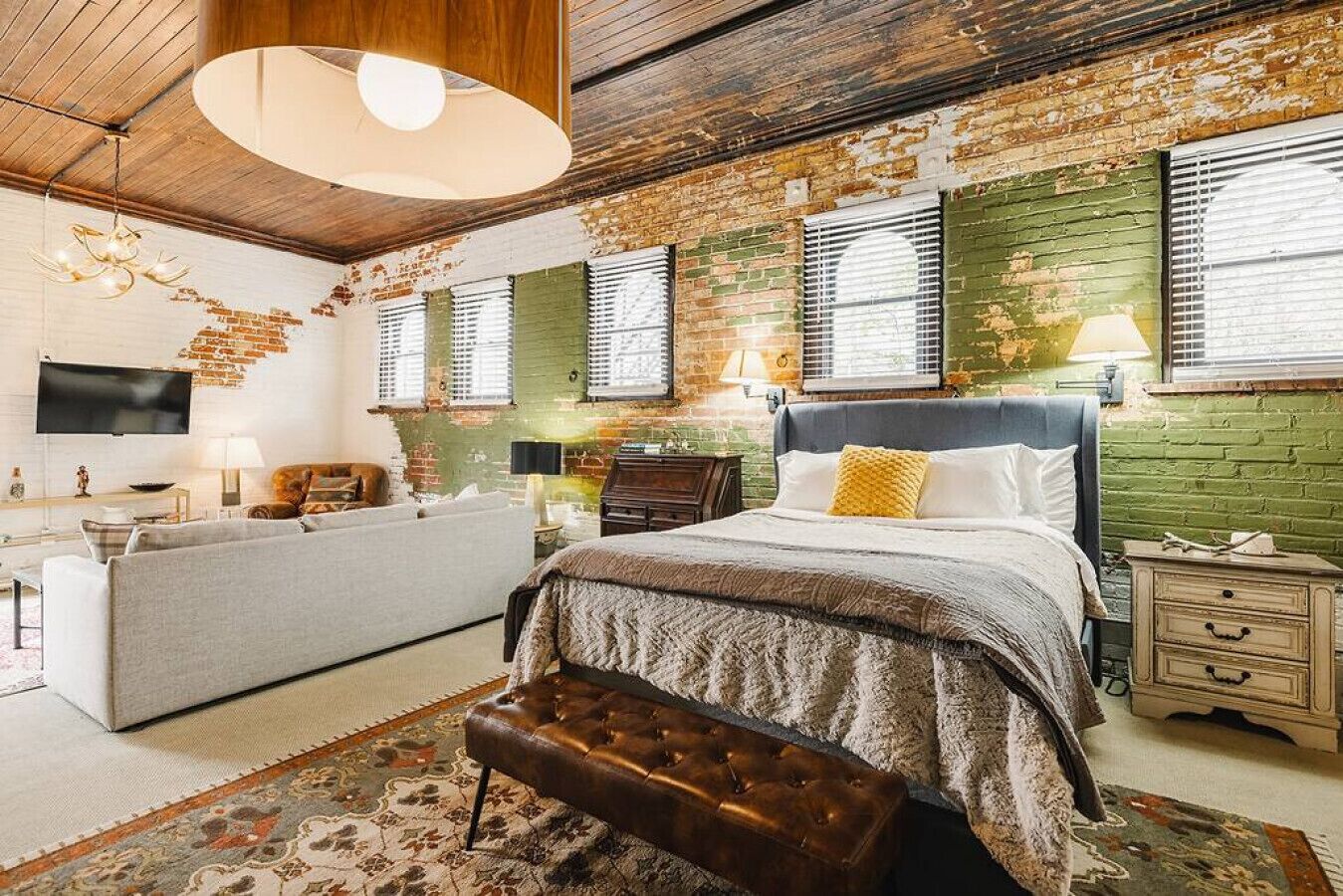 1 makuuhuone, työpöytä, silitysrauta/-lauta, ilmainen Wi-Fi