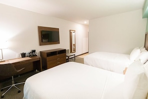 Executive Room, 2 Double Beds, Non Smoking | Premium bedding, individually decorated, desk, laptop workspace