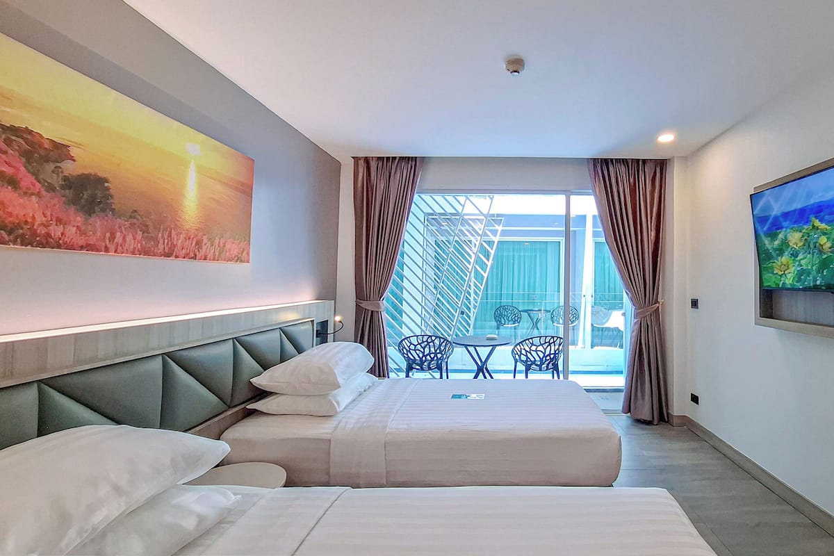 Deluxe Twin Balcony Room | View from room