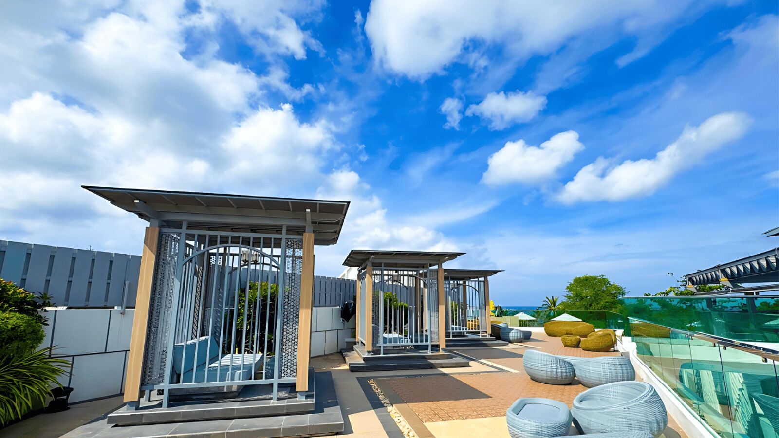 Rooftop terrace