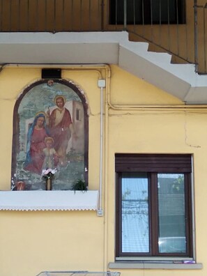 Detalhe da fachada