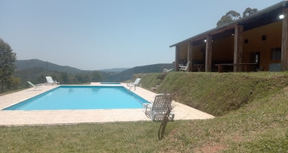 Farm high in the mountains