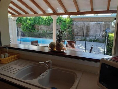 2 bedroom apartment + mezza in a holiday residence by the sea