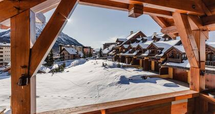 Les Loups Blancs, duplex rénové en 2022, pied des pistes