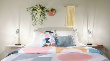 3 soverom, strykejern/-brett, reiseseng for barn og wi-fi