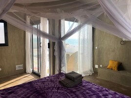 Comfort Double Room, Sea View | Premium bedding, Select Comfort beds, individually decorated, desk