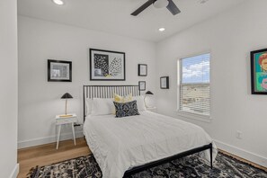 1 bedroom, travel crib, WiFi, bed sheets