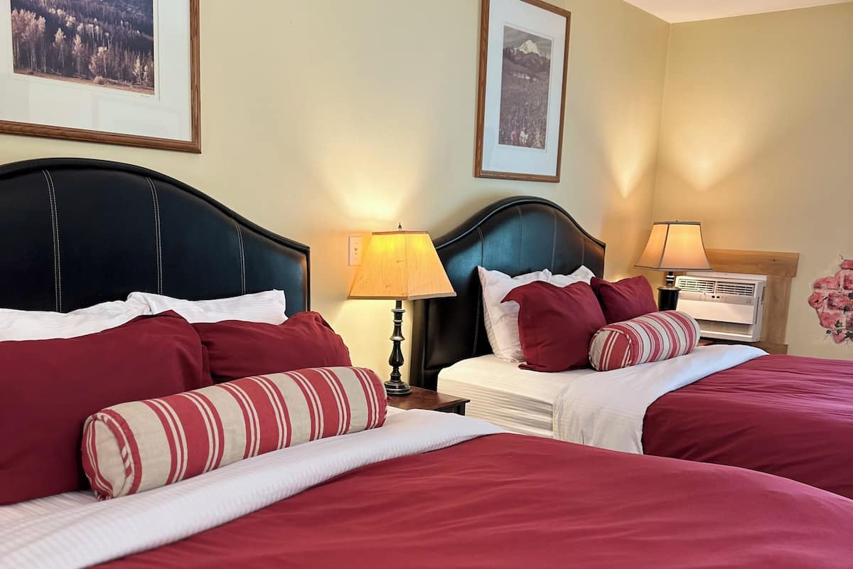 Deluxe Room, 2 Queen Beds, Non Smoking | Egyptian cotton sheets, premium bedding, down comforters, WiFi (free)