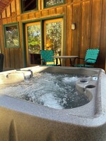 Bañera de hidromasaje privada