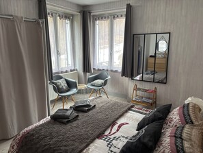 2 bedrooms, iron/ironing board, free WiFi - LES DAPPES 5-person chalet apartment rated 3* LES ROUSSES (Les Rousses)