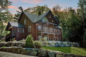 Exterior - Stunning Lake Views + Fall Colors @ Gunstock - 4 BR Sleeps 10, Dog-Friendly Home (Gilford)