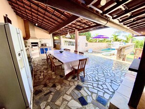 Opções para refeição ao ar livre