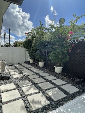 Enceinte de l’hébergement