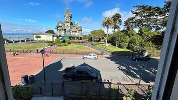 Udsigt fra overnatningsstedet