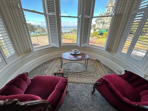 Tempur-Pedic beds, blackout drapes, iron/ironing board, free WiFi