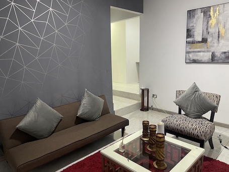 リビング エリア. Luxury suite in private urbanization