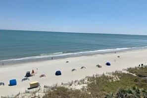 On the beach