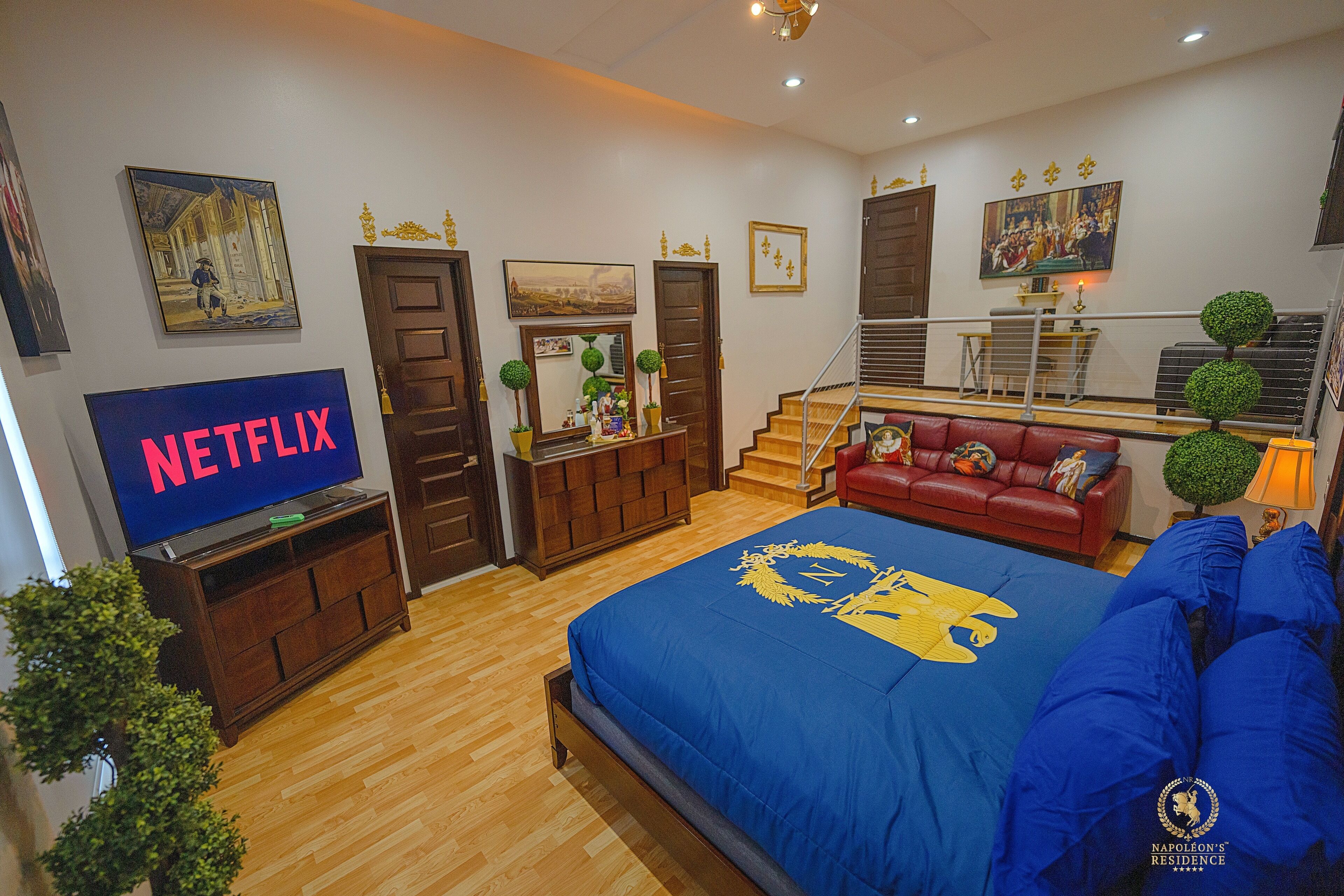 2 habitaciones, tabla de planchar con plancha y wifi gratis 