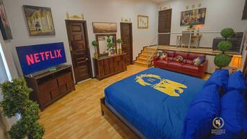 2 habitaciones, tabla de planchar con plancha y wifi gratis