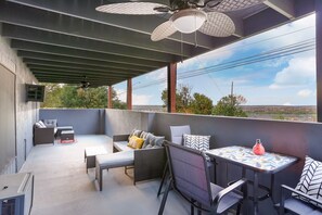 Terrace/patio - Gorgeous Hill Country View @ Luxury Multi-Family Estate (Converse)